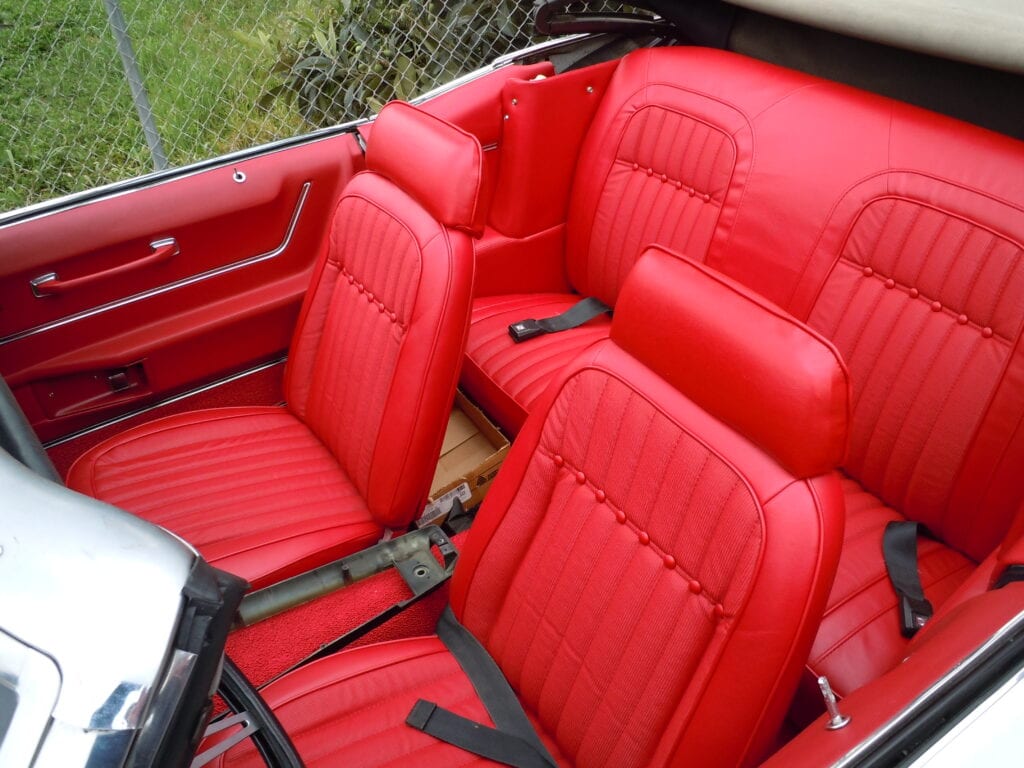 69 Camaro Special Order Leather Seat Kit 