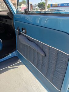 73 VW Right Door Panel Upholstery